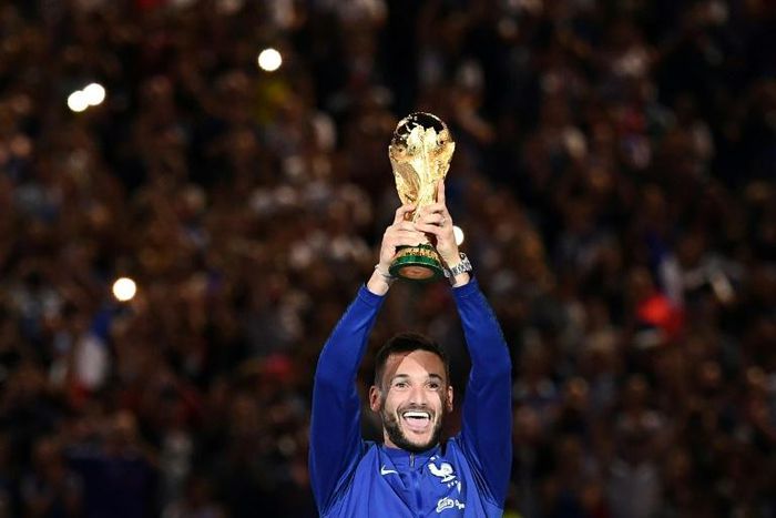 Argentina, Paraguay and Uruguay had already submitted a joint bid to host the World Cup in 2030 (trophy pictured with French goalkeeper Hugo Lloris in September 2018), but those countries' presidents agreed to Chile's participation in the bid