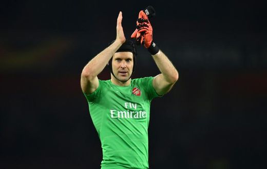 Arsenal goalkeeper Petr Cech played for Rennes between 2002 and 2004 - the two sides will meet in the last 16 of the Europa League