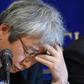 Motonari Otsuru, the chief lawyer for detained tycoon Carlos Ghosn, cut a cautious figure at his only press conference