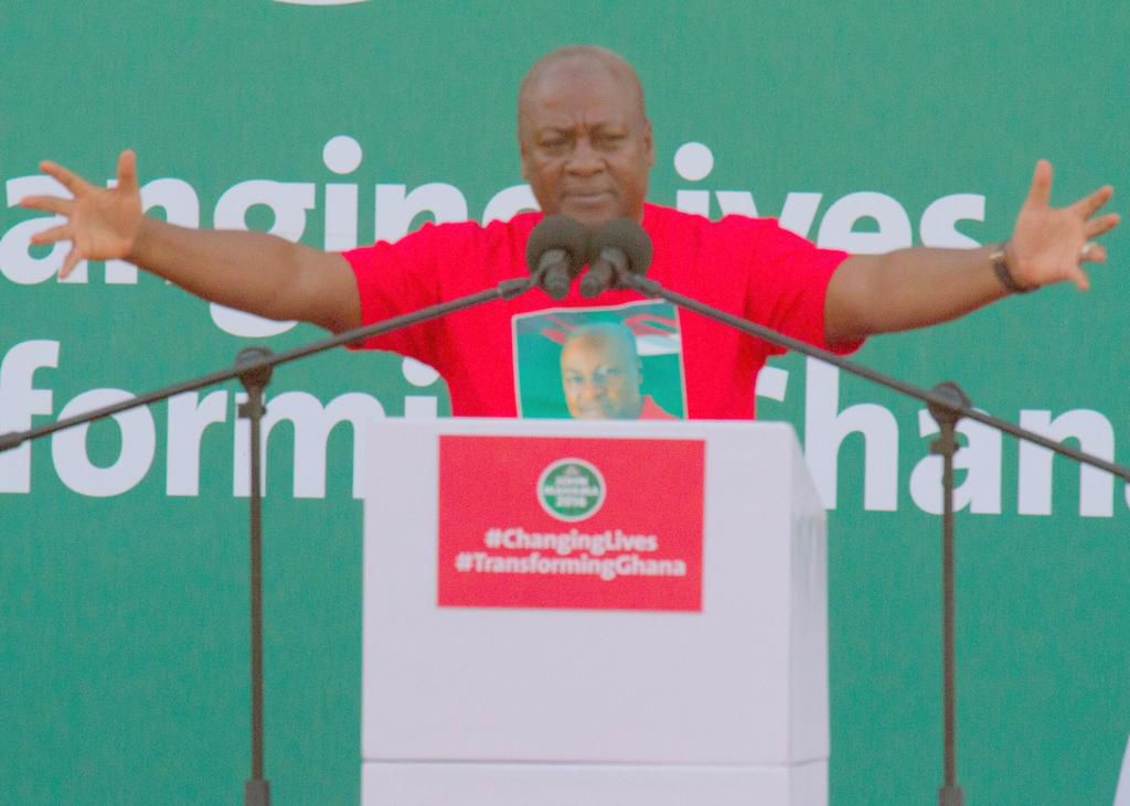 Former President John Mahama