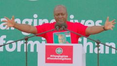 Former President John Mahama
