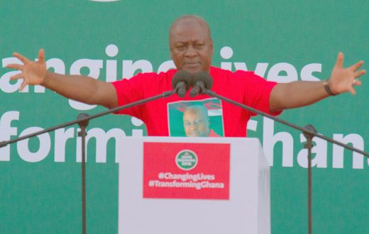 Former President John Mahama