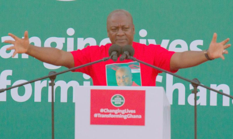 Former President John Mahama