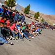 A US Customs and Border Protection photograph of some of the 1,036 migrants who crossed the border into the United States together at El Paso, Texas, on May 29