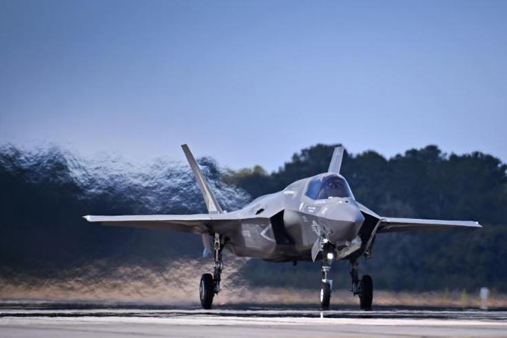 A US F-35 fighter jet: Washington is warning Turkey that it will end a joint manufacturing program for the aircraft with Turkish companies if Ankara buys a Russian missile defense system