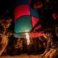 In the Peloponnese town of Leonidio, colourful hot-air lanterns symbolise the ressurection of Christ