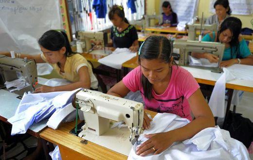 Cambodia's garment and footwear industry employs over 700,000 workers and exports goods worth more than $4 billion annually