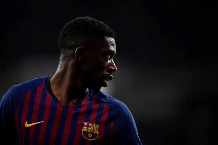 Barcelona's French forward Ousmane Dembele, pictured this year, has been fined 10,000 euros ($11,200) for vacating the house he rented when at Borussia Dortmund littered with rubbish