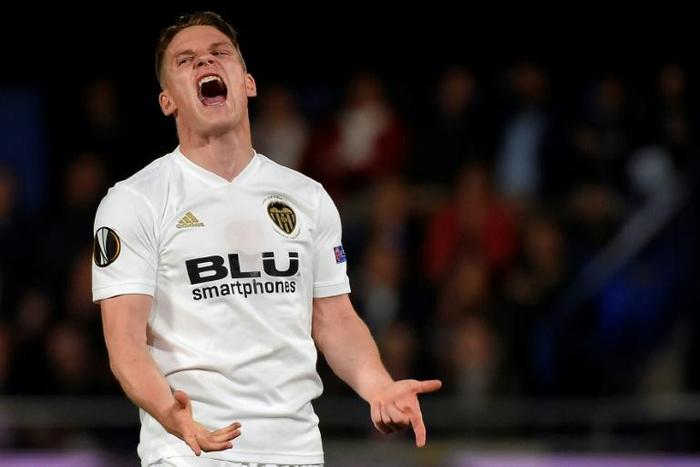Valencia's Kevin Gameiro in the quarters at Villarreal