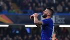 Olivier Giroud says blue blood is running through his veins now as Chelsea prepare to play his old club Arsenal in the Europa League final