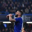 Olivier Giroud says blue blood is running through his veins now as Chelsea prepare to play his old club Arsenal in the Europa League final