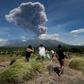 Mount Agung is about 70 kilometres from the tourist hub of Kuta