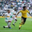 Jadon Sancho has caught the eye of Europe's top clubs with his explosive form for Borussia Dortmund this year