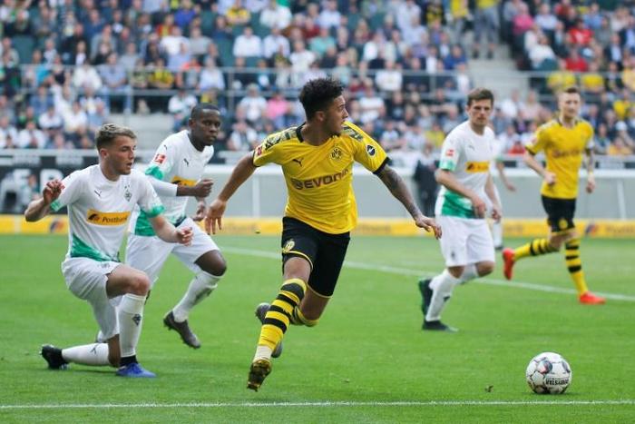Jadon Sancho has caught the eye of Europe's top clubs with his explosive form for Borussia Dortmund this year