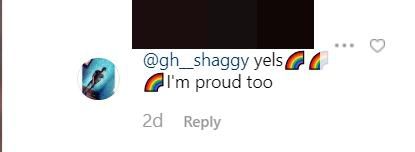 NA Instagram comment