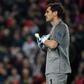 Iker Casillas appeared in the Champions League quarter-final for Porto against Liverpool in April
