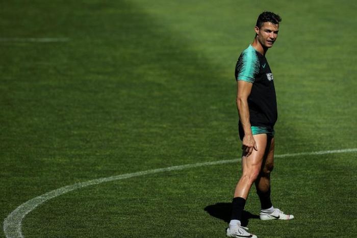 Back for more: Cristiano Ronaldo has ended his international exile from Portugal duty