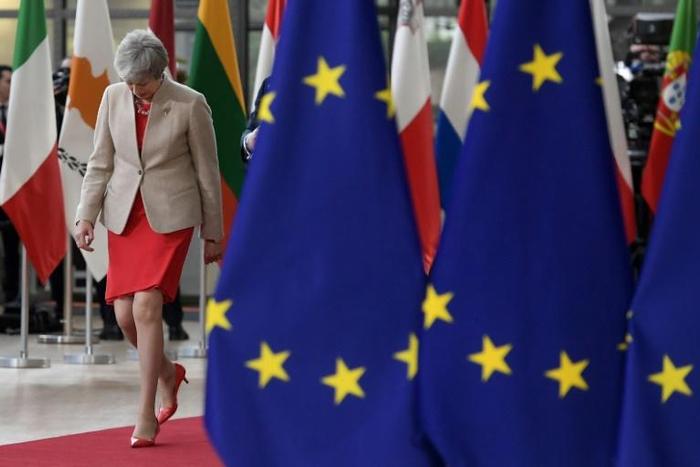 Britain's Prime Minister Theresa May says she wants to play a "constructive role" in Brexit