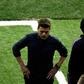 Mauricio Pochettino (L) has been linked with a move away from Spurs this summer