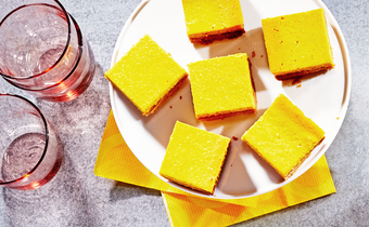 How To Make Vegan Orange-Turmeric Cookie Bars
