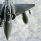 The French military said that Mirage 2000 fighters (similar to this one pictured) intervened "together with the Chadian army"