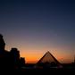 Pei's masterstroke was to link the three wings of the Louvre with vast underground galleries bathed in light from his glass and steel pyramid