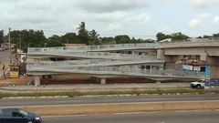 Adenta Highway footbridge