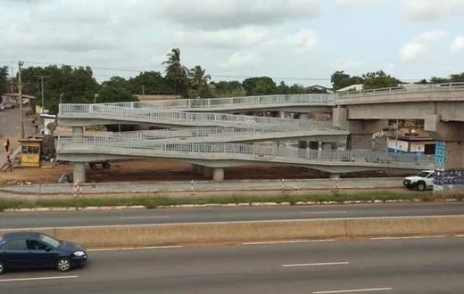 Adenta Highway footbridge