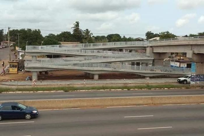 Adenta Highway footbridge