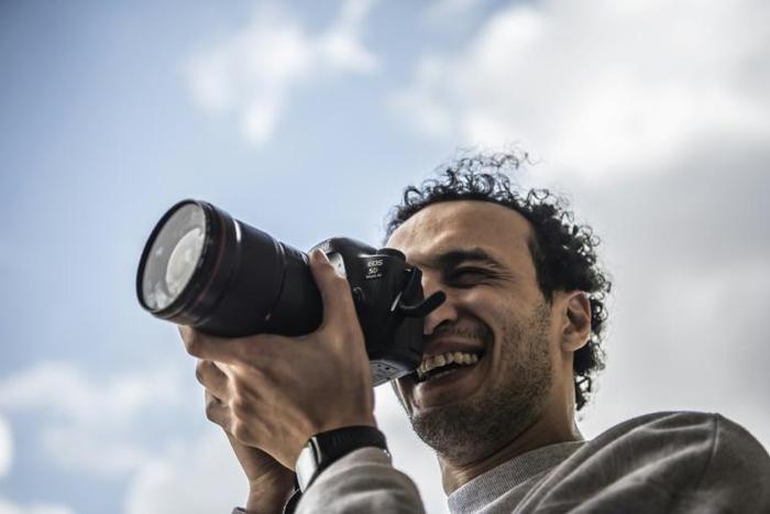 Egyptian photojournalist Mahmoud Abu Zeid vowed to resume his journalism career following his release from prison