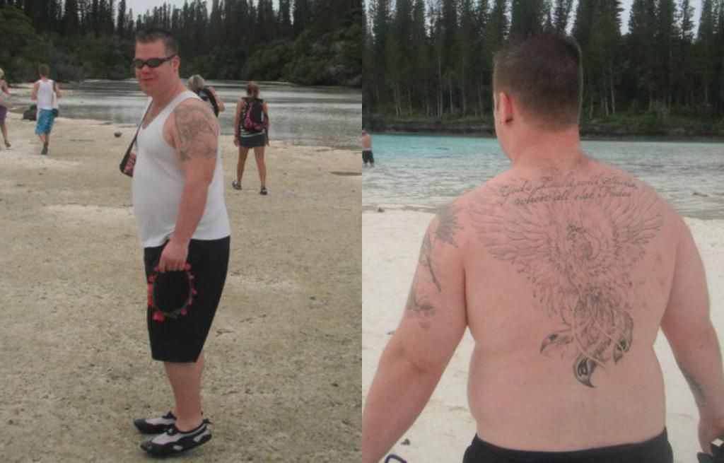 dean koenig weight loss transformation