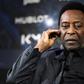 Pele was taken to hospital in Paris after appearing in this promotional event in the French capital on Tuesday