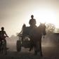 Heat and dust: Treguine camp in eastern Chad houses 25,000 refugees from Darfur, in neighbouring Sudan. Some have languished there for 15 years