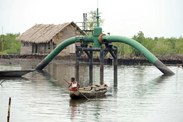 Nigerian pipelines are prone to accidents and are sometimes pierced by people who refine the oil themselves to sell on the market
