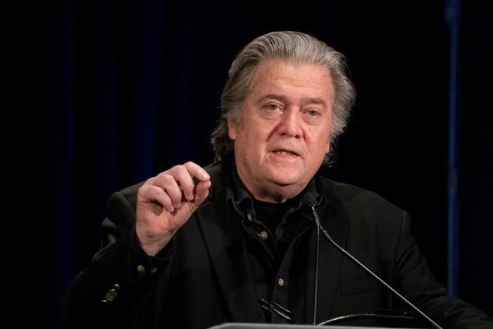 Bannon says he is in France because its election is "by far" the most important of all the European parliament polls in EU member states
