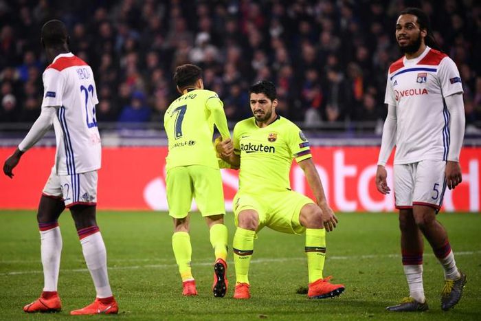 Helping hand: There is concern over the form of Luis Suarez