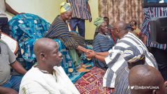 Photos: Bawumia pays homage to Yaa-Naa