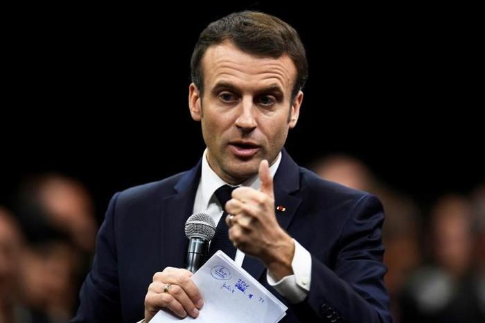 Macron argued Algeria needed "a transition in a reasonable timeframe" from Bouteflika's 20-year rule