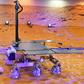 British astronaut Tim Peake poses with a working prototype of the Rosalind Franklin ExoMars Rover