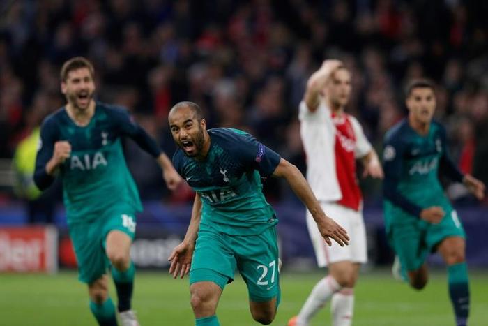 Lucas Moura stunned Ajax with a 96th-minute winner