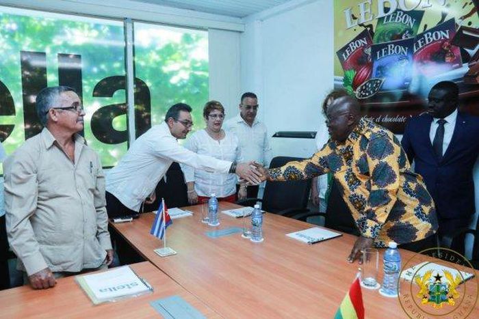 Pres Akufo-Addo in Cuba