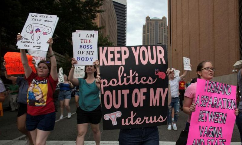 Abortion is among the most divisive political issues in the US, and the doorsteps of abortion clinics nationwide have become the sight of daily standoffs between pro- and anti-abortion rights activists