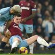 Declan Rice (right) received his first England call-up on Wednesday after switching allegiance from Ireland