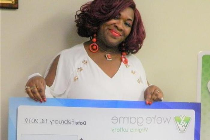 Same four numbers on 30 lottery tickets pays out $150,000 for a Virginia woman