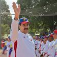 The US says the only thing to negotiate with Venezuela's government is the departure of President Nicolas Maduro, seen here in a handout photo released by the Miraflores presidential palace press