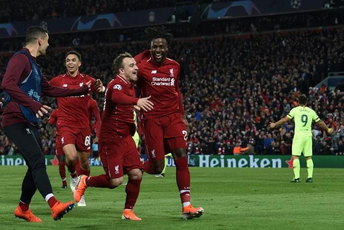 Jurgen Klopp was overcome with emotion after Liverpool's incredible win against Barcelona