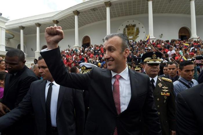 Venezuelan Industry Minister and ex-vice president Tareck El Aissami was indicted in New York and charged with violating US sanctions, along with businessman Samark Lopez Bello
