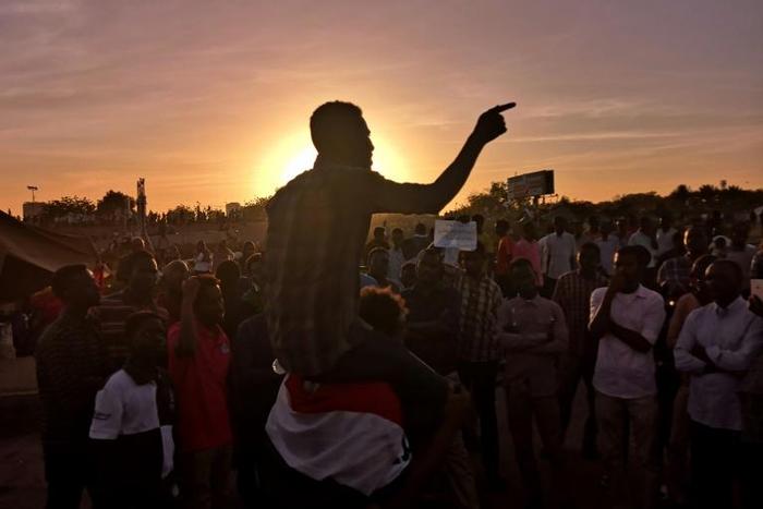 Protesters have been camped for several weeks in front of important government buildings throughout Sudan