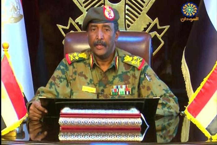 General Abdel Fattah al-Burhan heads the military council that took power after the ouster of president Omar al-Bashir following months of protests