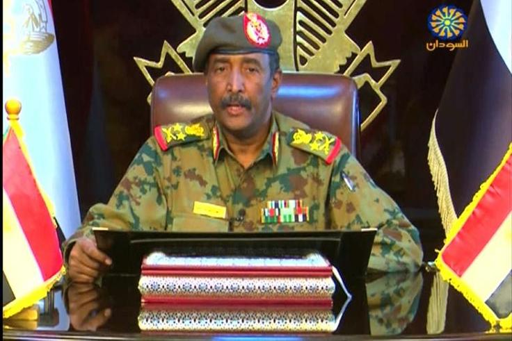 General Abdel Fattah al-Burhan heads the military council that took power after the ouster of president Omar al-Bashir following months of protests